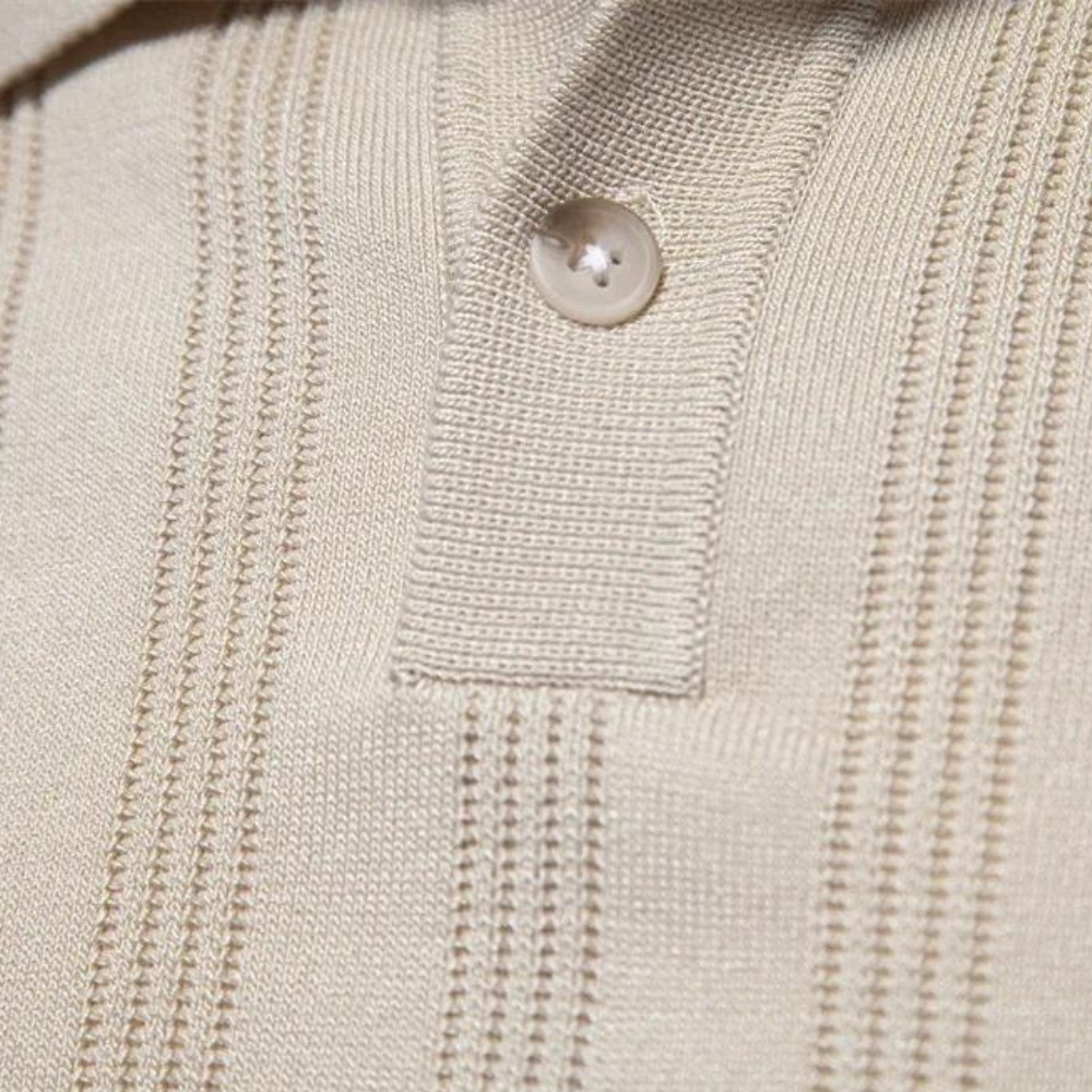 Maartenix | Men's Knitted T-Shirt - Breathable And Elegant