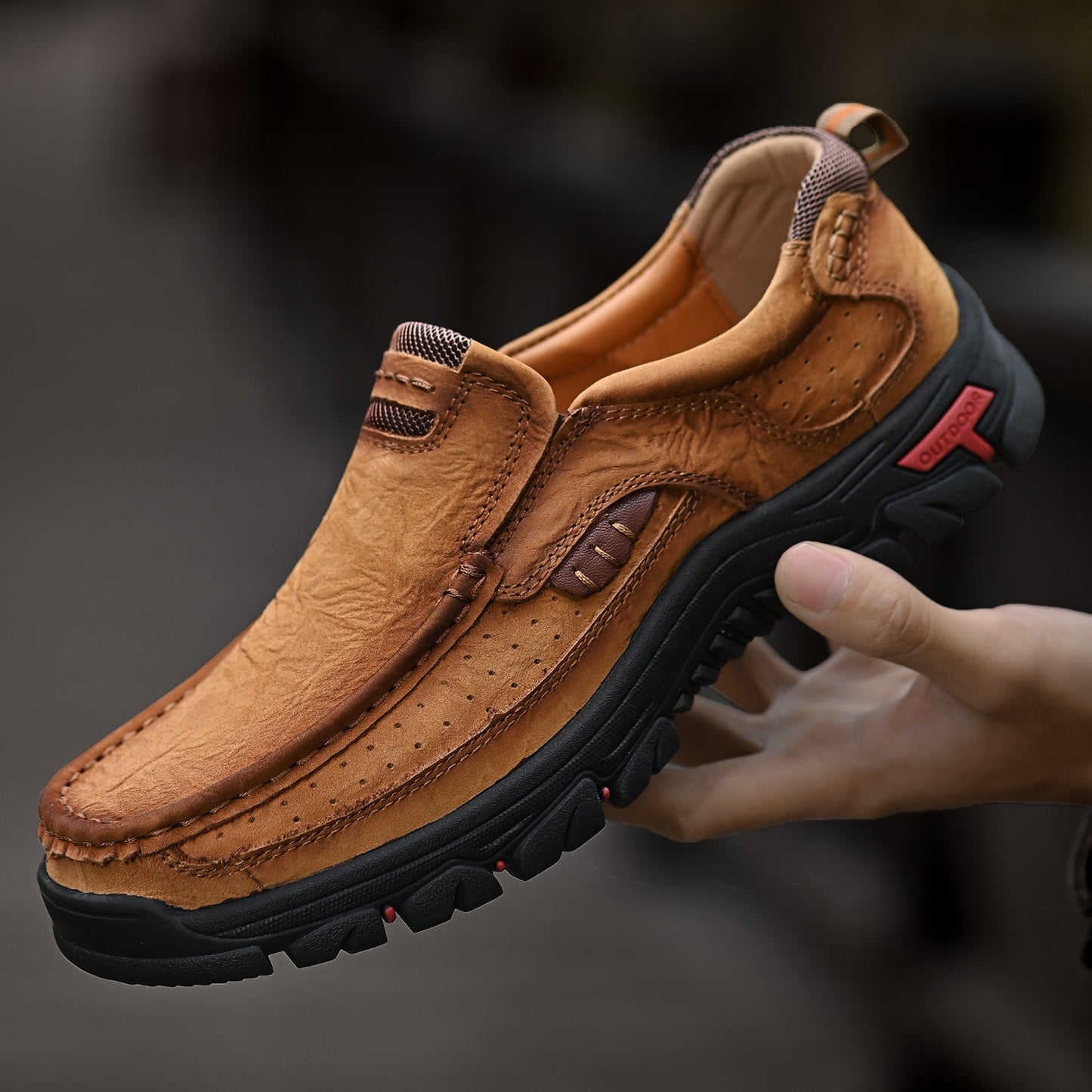 Outdoor transitional boots with orthopedic and extremely comfortable sole