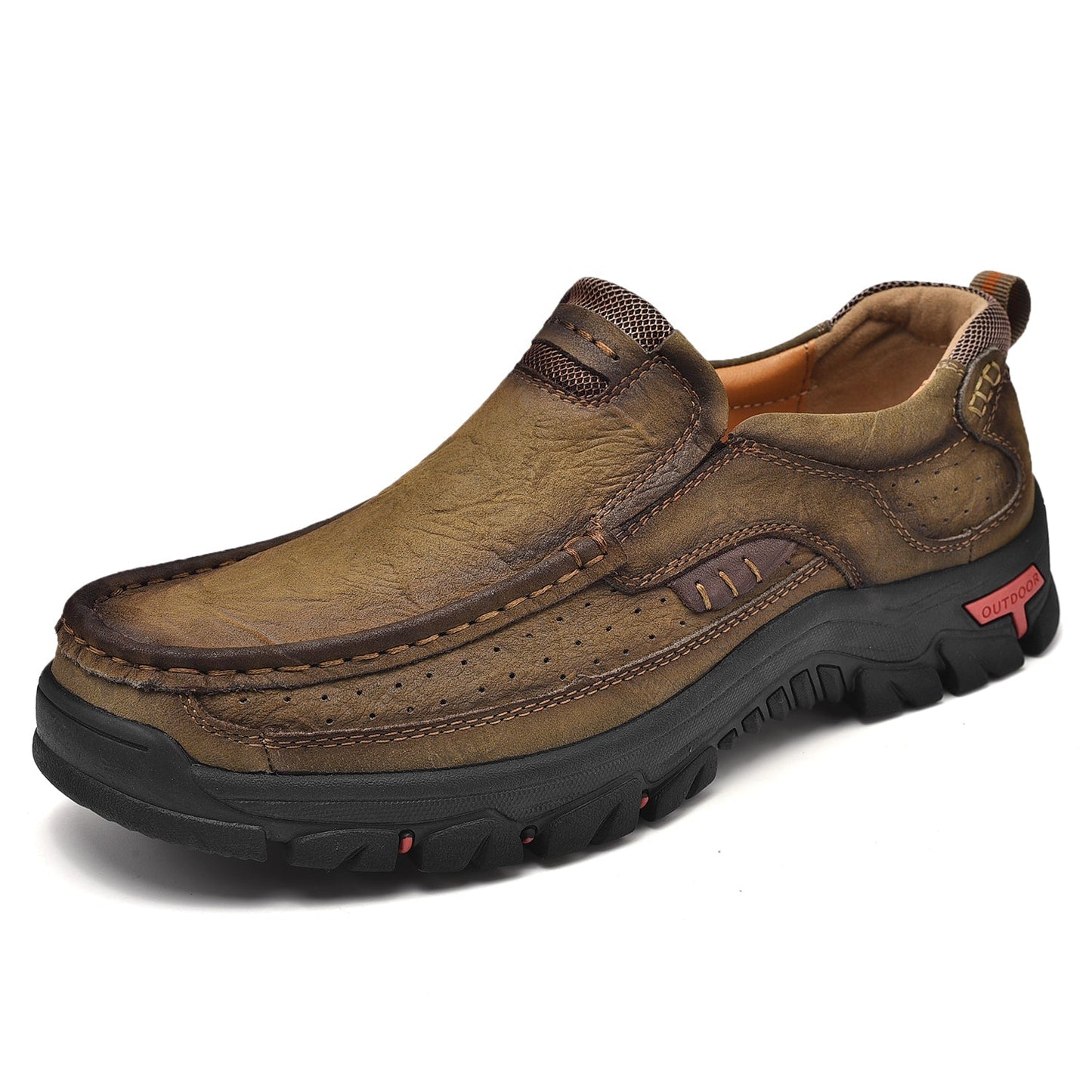 Outdoor transitional boots with orthopedic and extremely comfortable sole