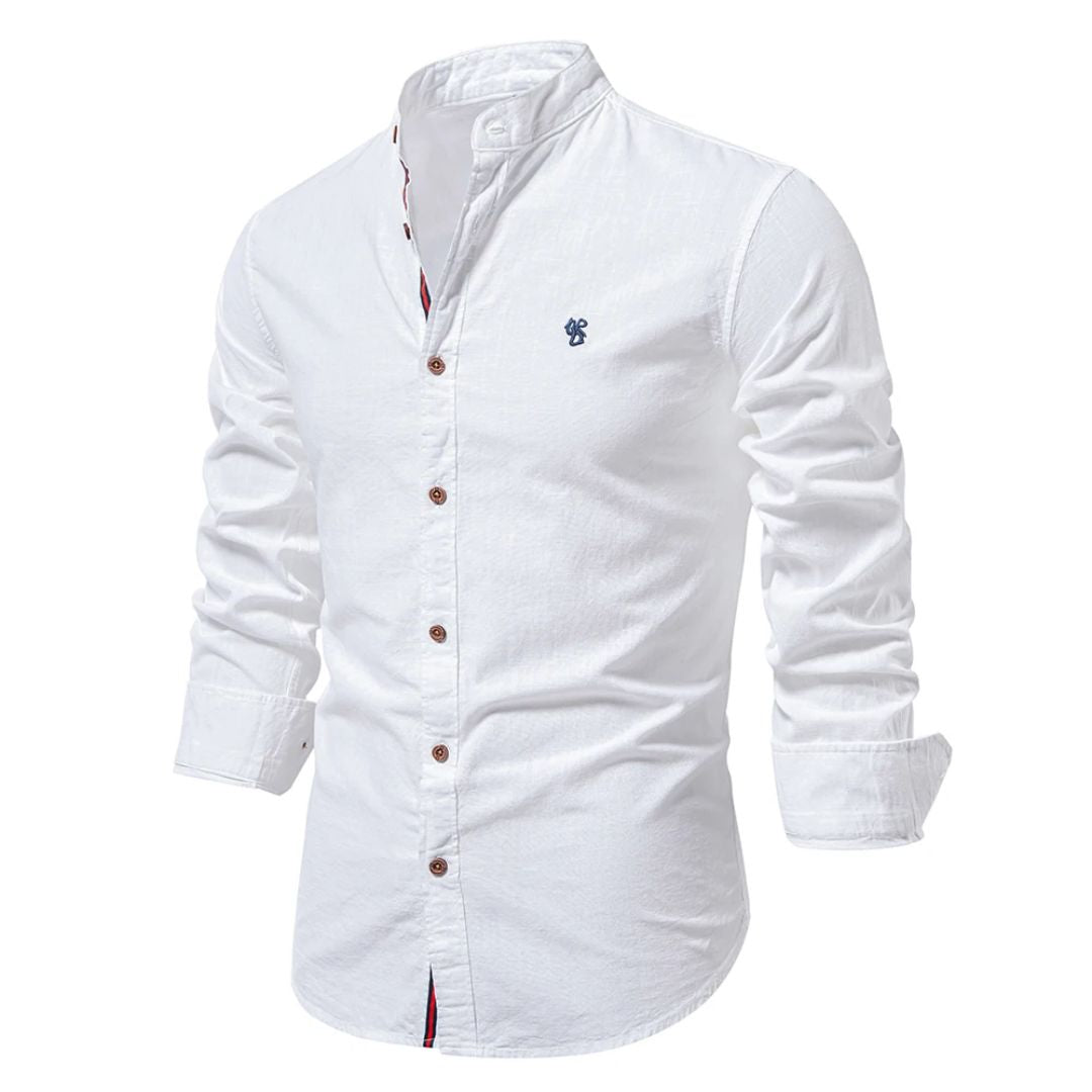 Men's Shirt With Round Neck