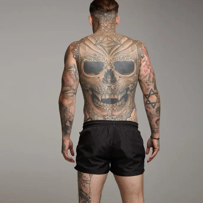 Swim Shorts with Elastic Band for Men