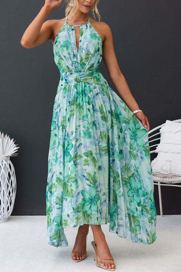 Floral Midi Dress for Women