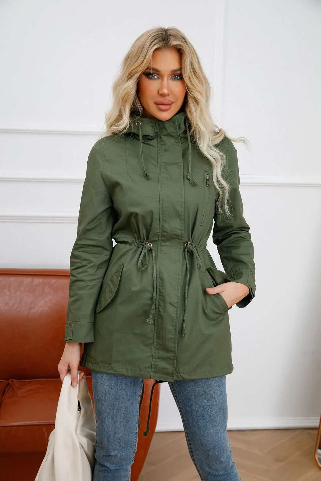 Hooded Parka Jacket for Women