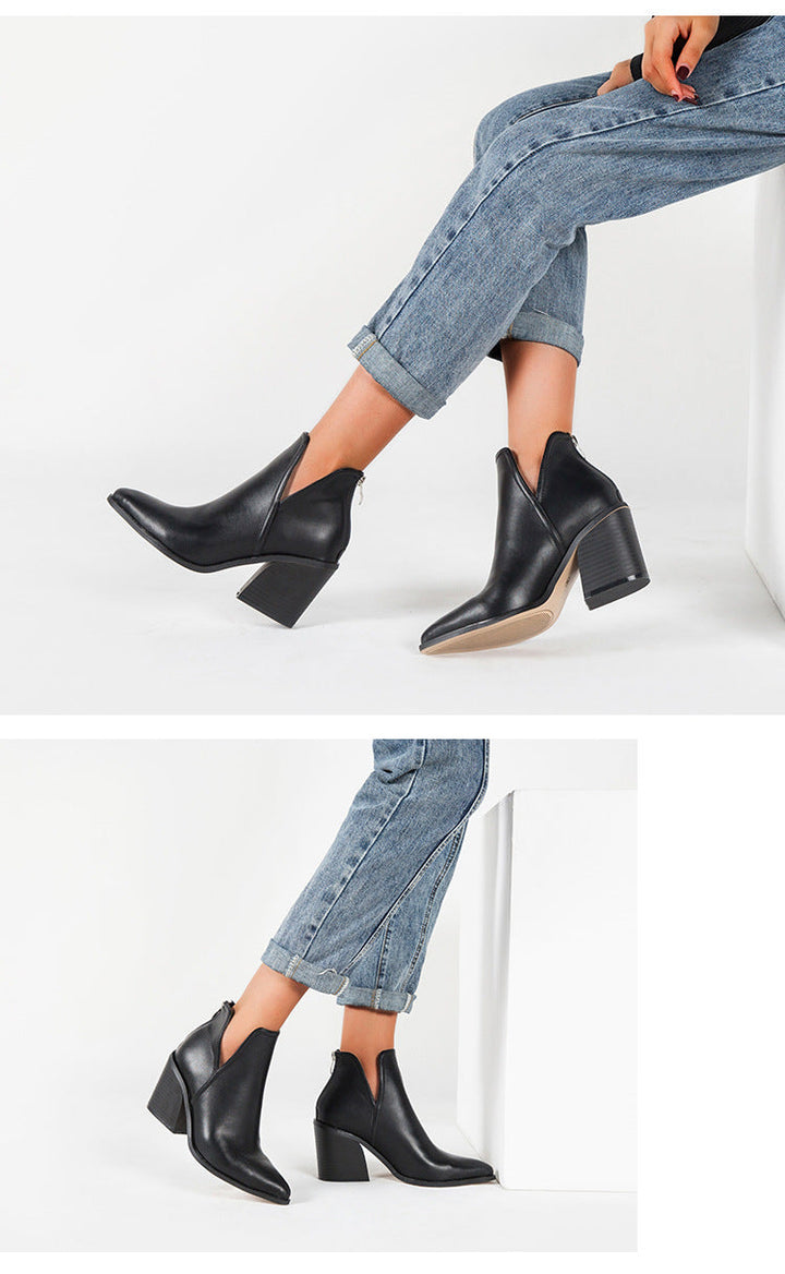 Samira | Multi-Print Ankle Boots For Women