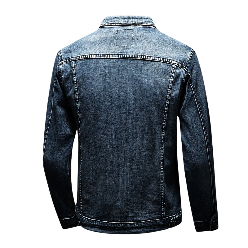 Denim Jacket for Men – Faded Wash