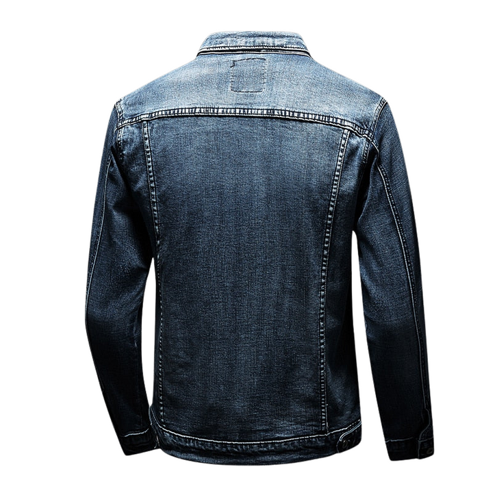 Denim Jacket for Men – Faded Wash