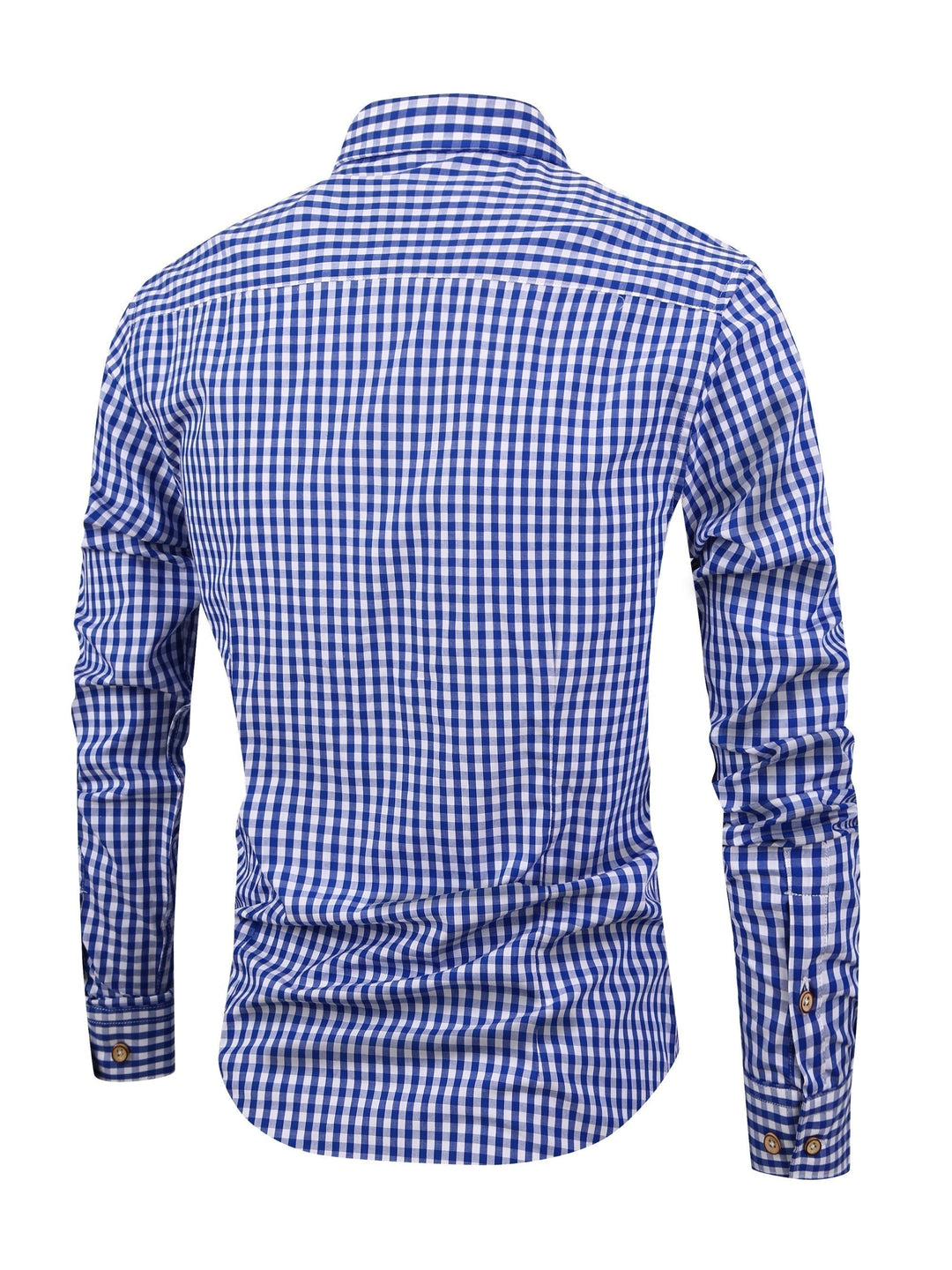 Men's Plaid Shirt For Fall Casual & Comfortable