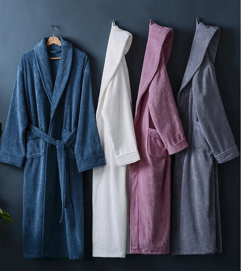 Mandels | Men's Bathrobe Long Super Soft & Warm