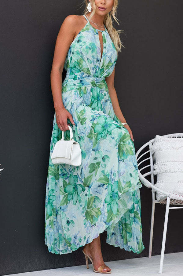 Floral Midi Dress for Women