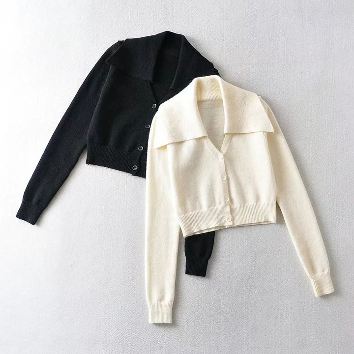 Women's Fall Cropped Cardigan - Fashionable & Comfortable