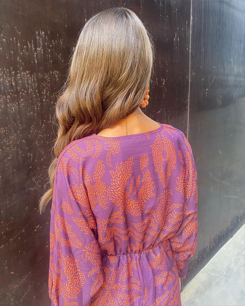 Loose Fit Midi Dress for Women