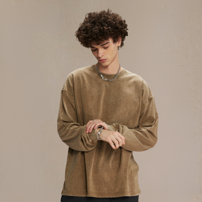 Maxus | Classic Shirt With Round Neckline