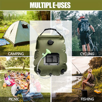 Shobag | 20L Solar Heated Camping Shower Bag