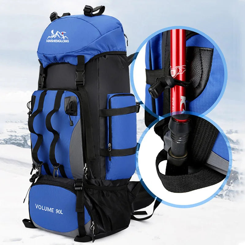Zesde | Waterproof Hiking And Camping Backpack