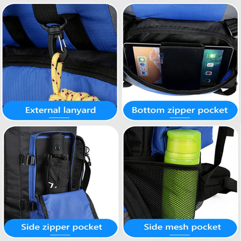 Zesde | Waterproof Hiking And Camping Backpack