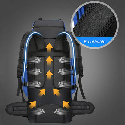 Zesde | Waterproof Hiking And Camping Backpack