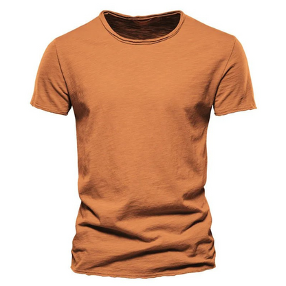Classic T-Shirt For Men With A Round Neckline