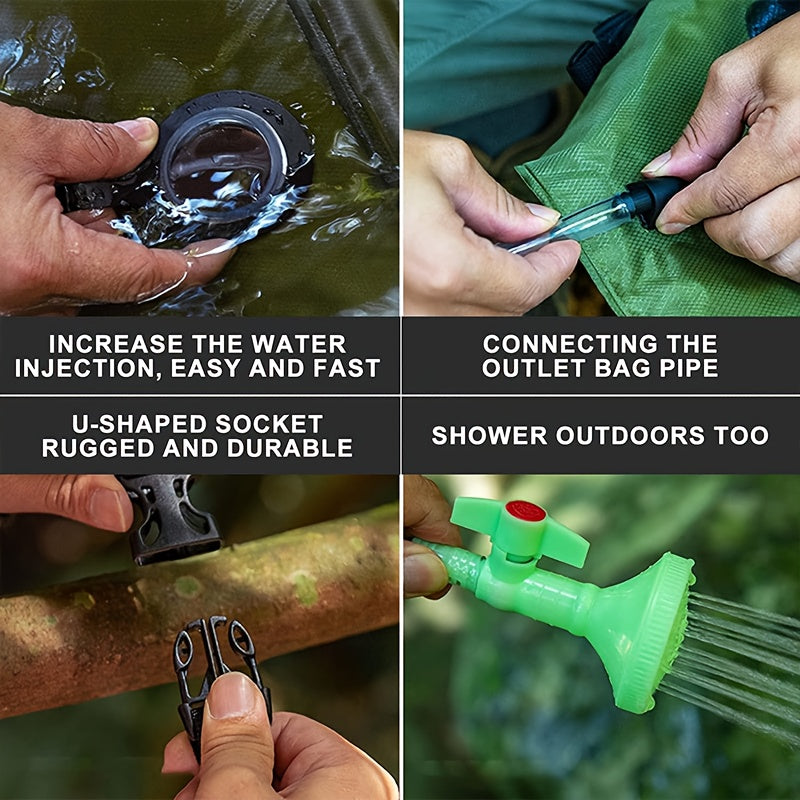 Shobag | 20L Solar Heated Camping Shower Bag