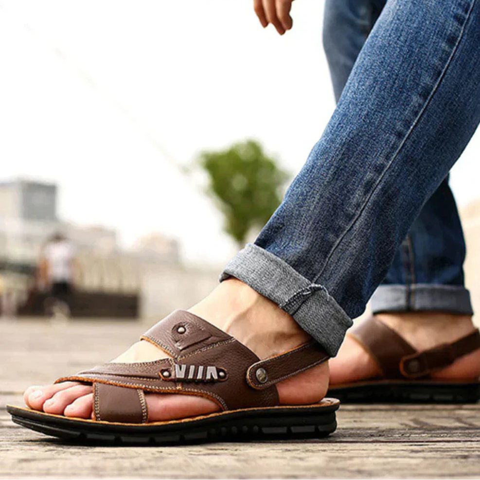 Adjustable Strap Sandals for Men