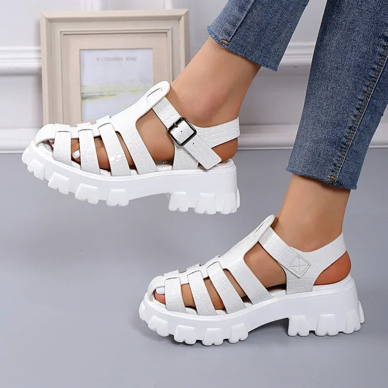 Adjustable Strap Sandals for Women