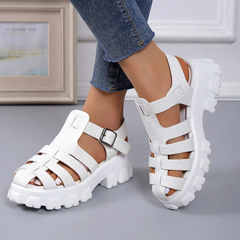 Adjustable Strap Sandals for Women