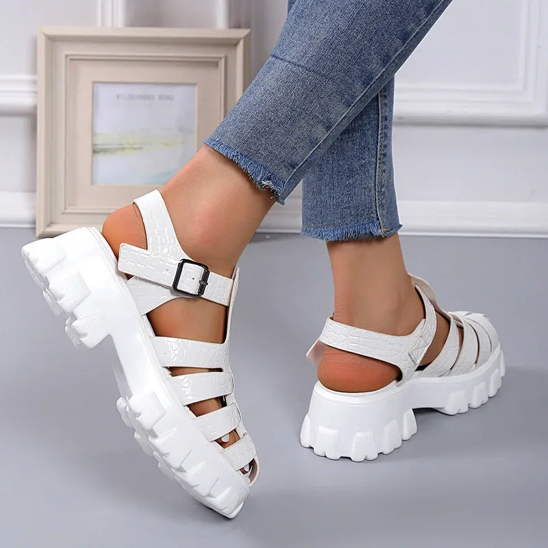 Adjustable Strap Sandals for Women