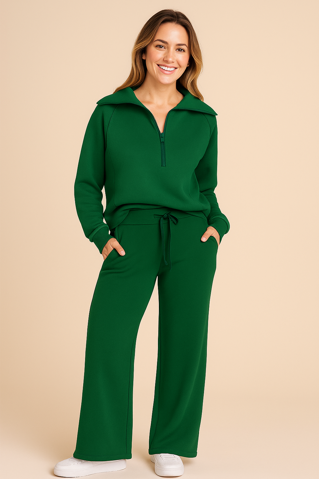 Adjustable Waistband Tracksuit for Women