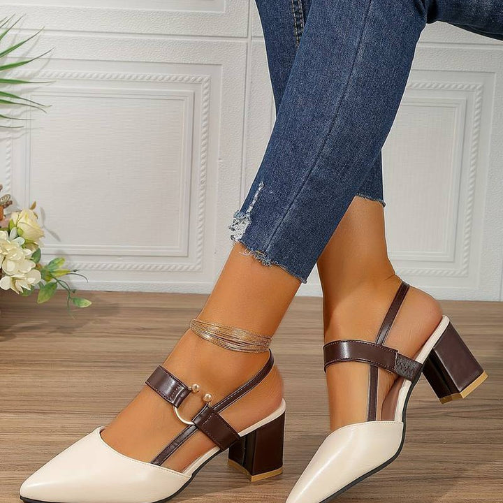 Arbena orthopedic heels for women.