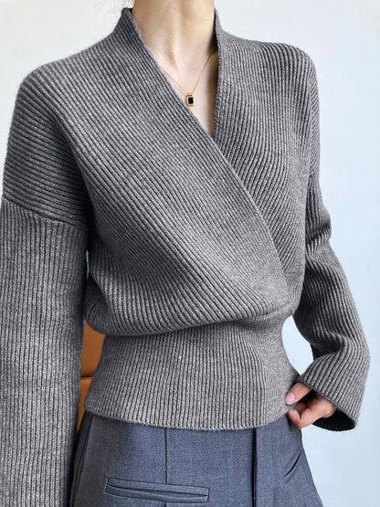 Aldis | Women's Wrap Sweater For Fall - Chic & Comfortable