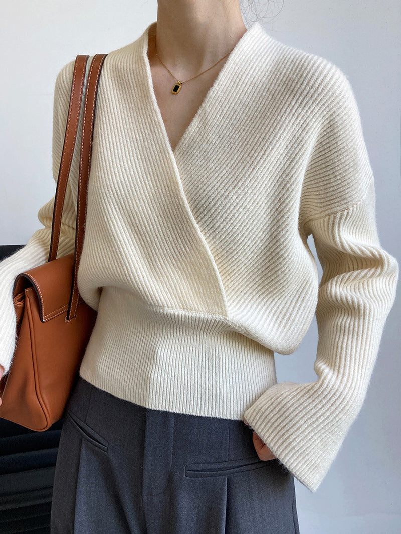 Aldis | Women's Wrap Sweater For Fall - Chic & Comfortable