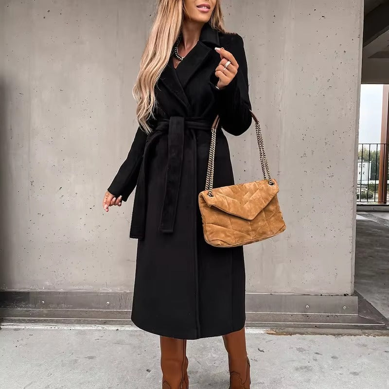 Belted Trench Coat for Women