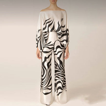 Line | Two-Piece Set Elegant Summer Outfit