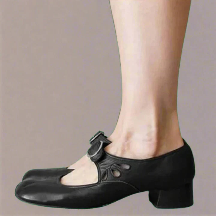 Buckle Strap Mary Jane Shoes for Women