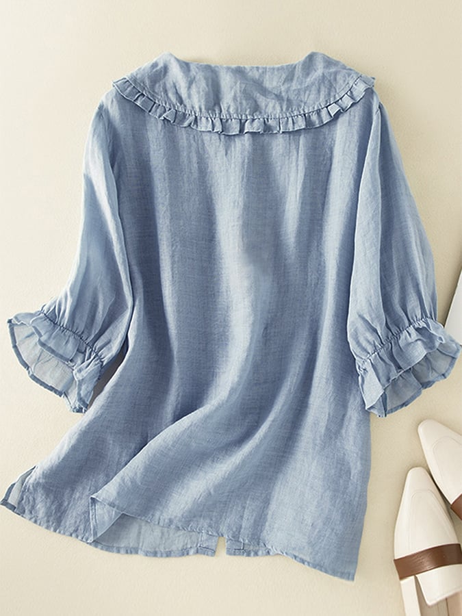 Button-Down Blouse for Women