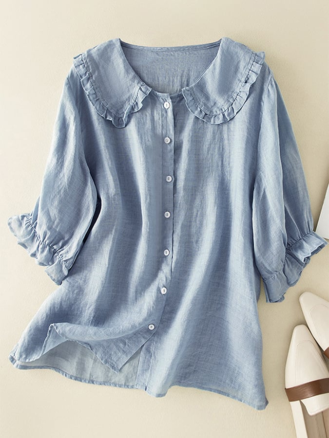 Button-Down Blouse for Women