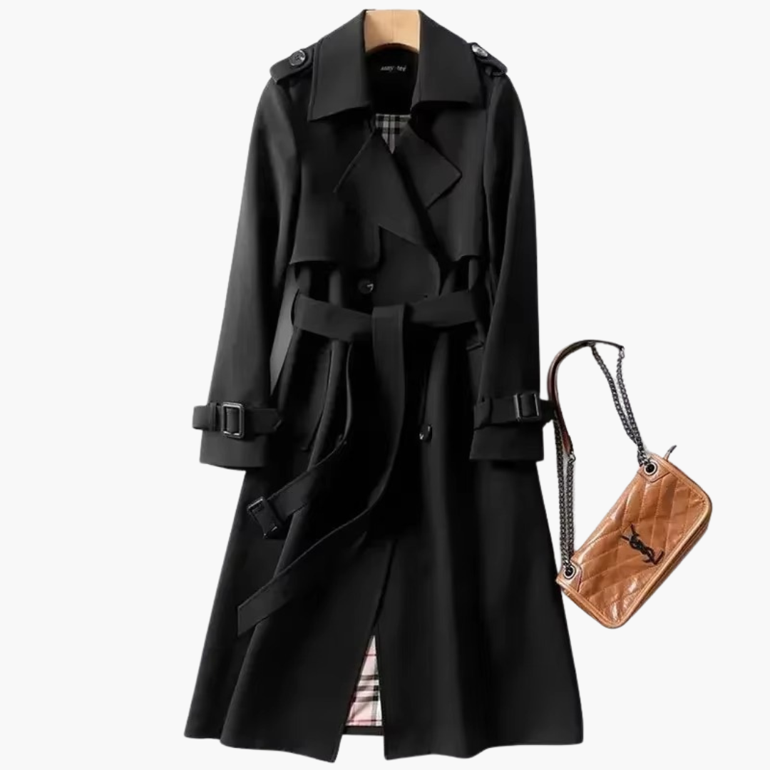 Long Winter Trench Coat for Women