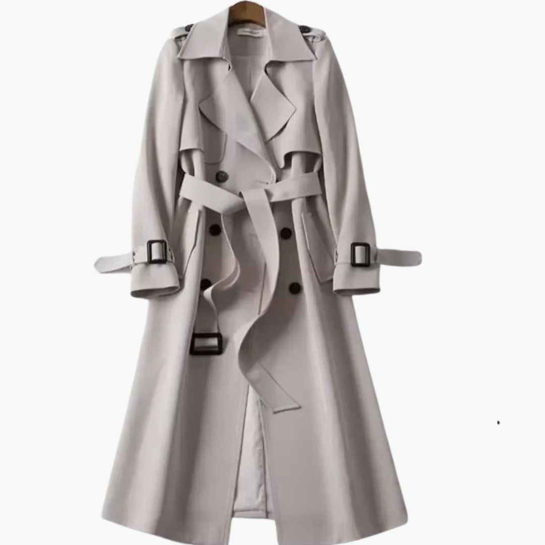 Long Winter Trench Coat for Women