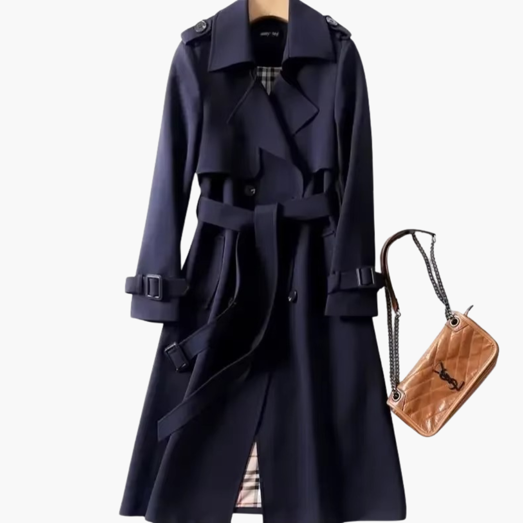 Long Winter Trench Coat for Women