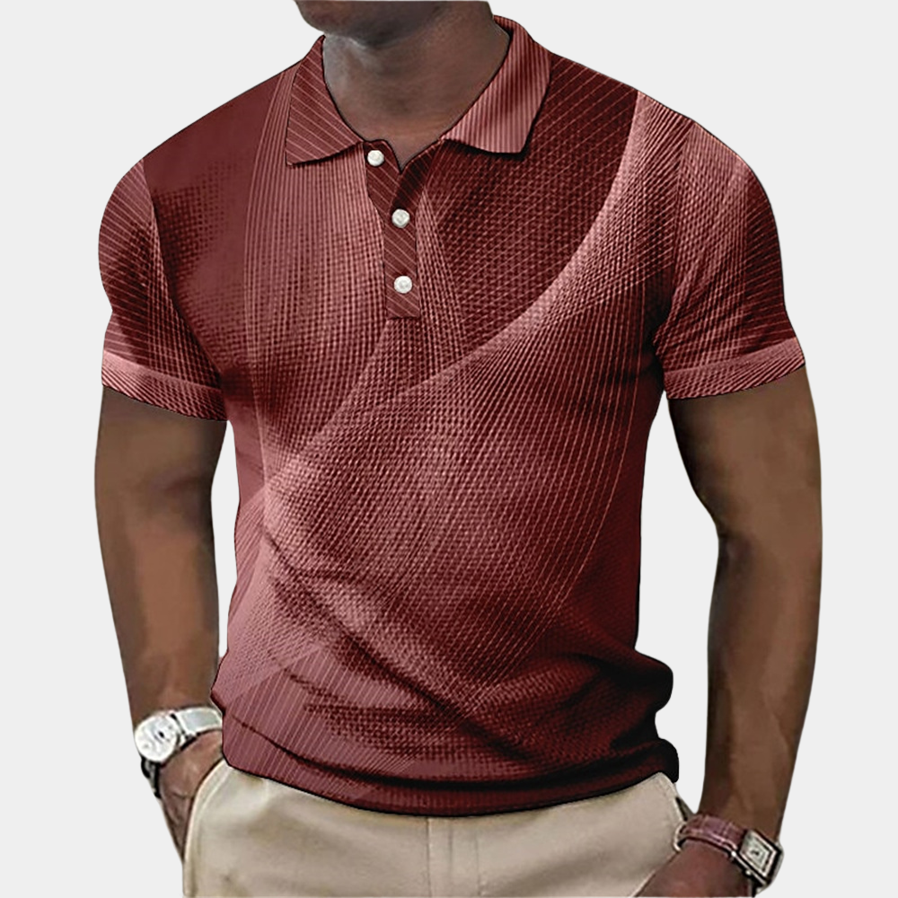 Thijrick | Stylish Men's Polo Shirt In A Modern Cut