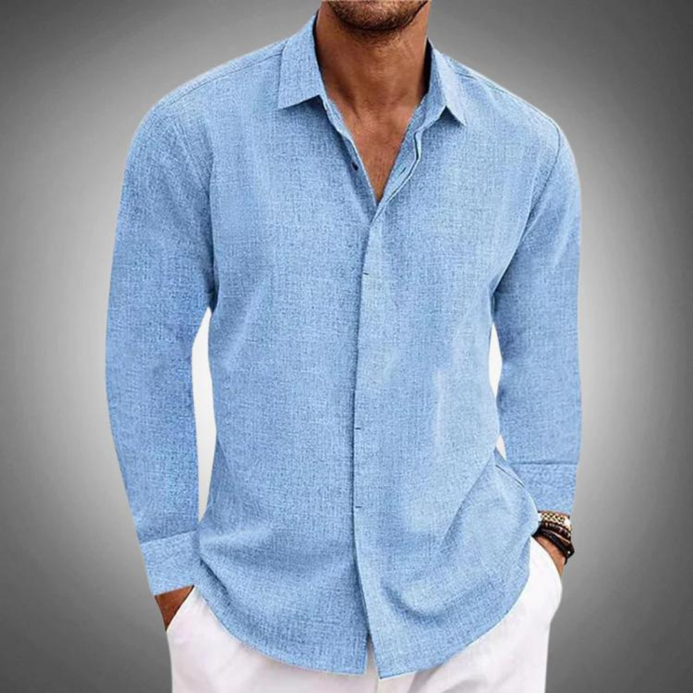 Tijmor | Men's Long Sleeve Shirt - Elegant Design For Every Day