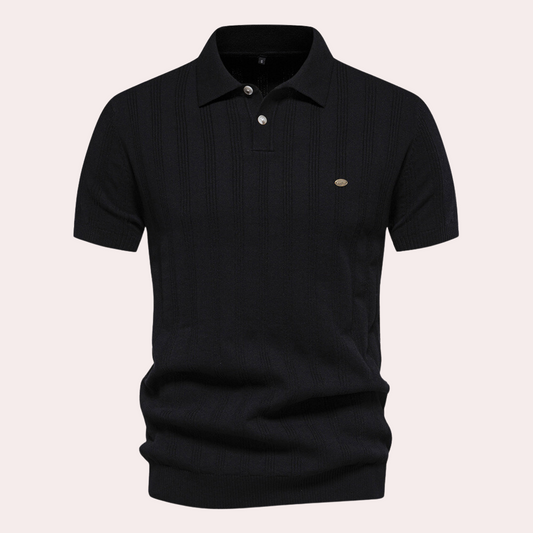 Maartenix | Men's Knitted T-Shirt - Breathable And Elegant