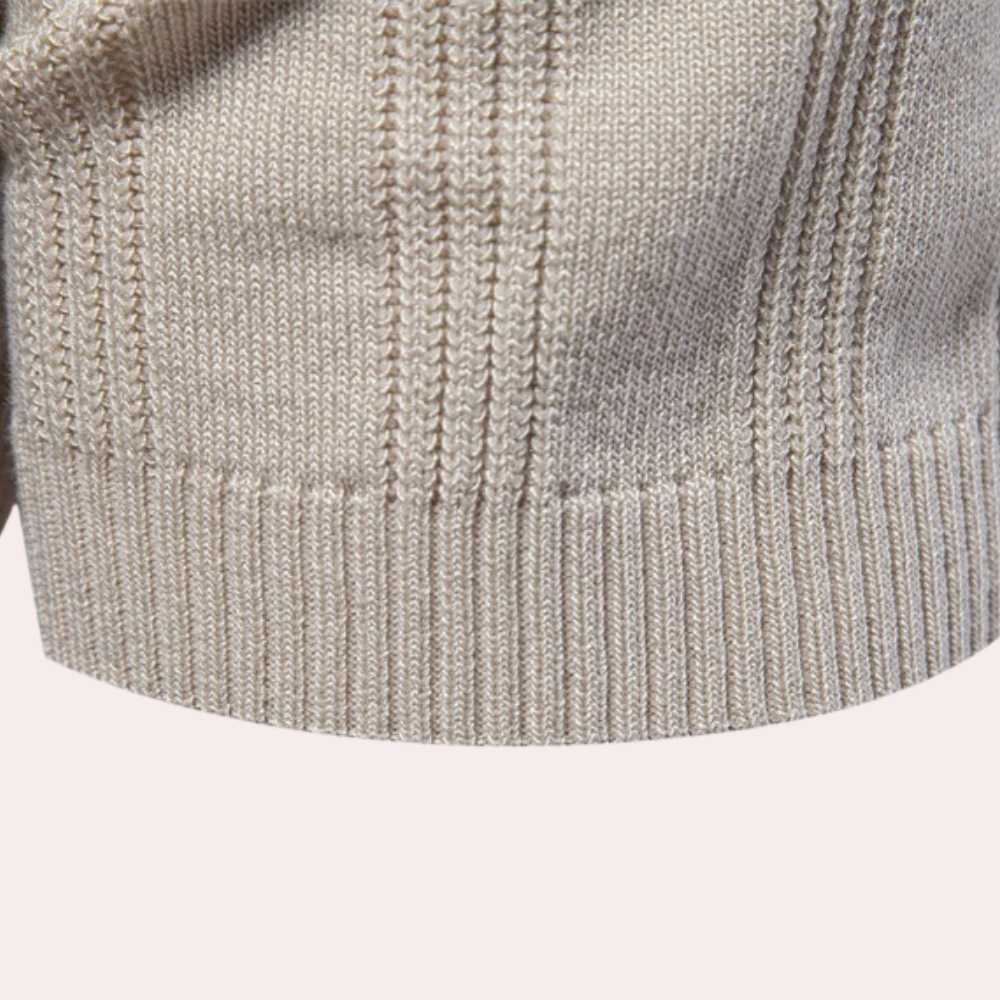 Maartenix | Men's Knitted T-Shirt - Breathable And Elegant