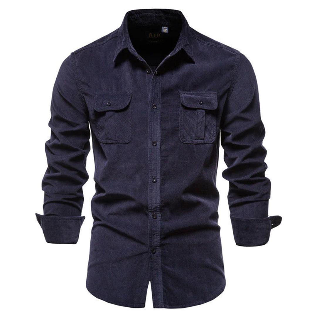 Men's Corduroy Shirt - Stylish, Soft And Suitable For Everyday Wear