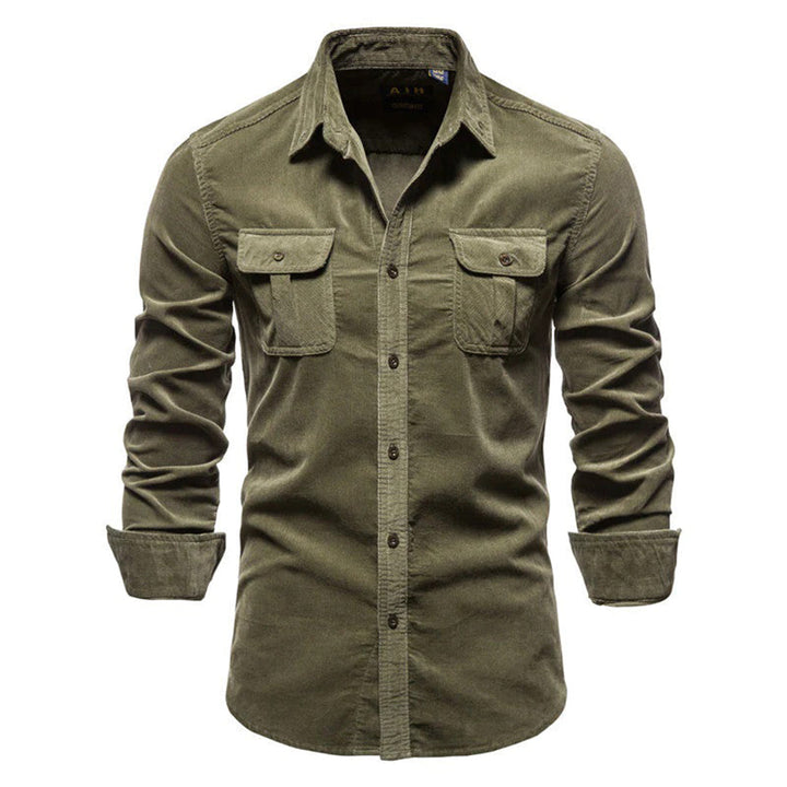 Men's Corduroy Shirt - Stylish, Soft And Suitable For Everyday Wear