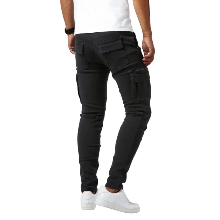 Cargo Pants with Stretch Fit for Men