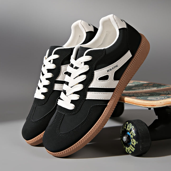 Casual Sneakers with Contrasting Stripes for Women