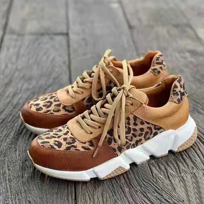 Casual Sneakers with Thick Soles