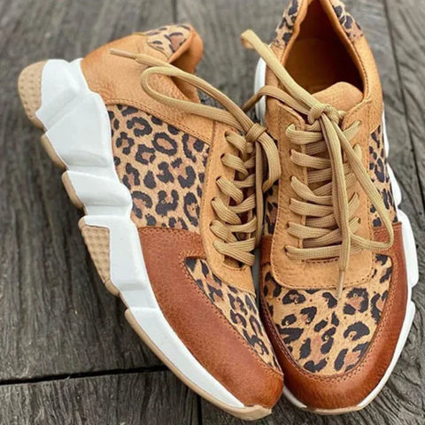 Casual Sneakers with Thick Soles