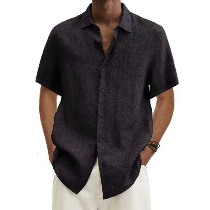 Classic Fit Short-Sleeve Shirt for Men