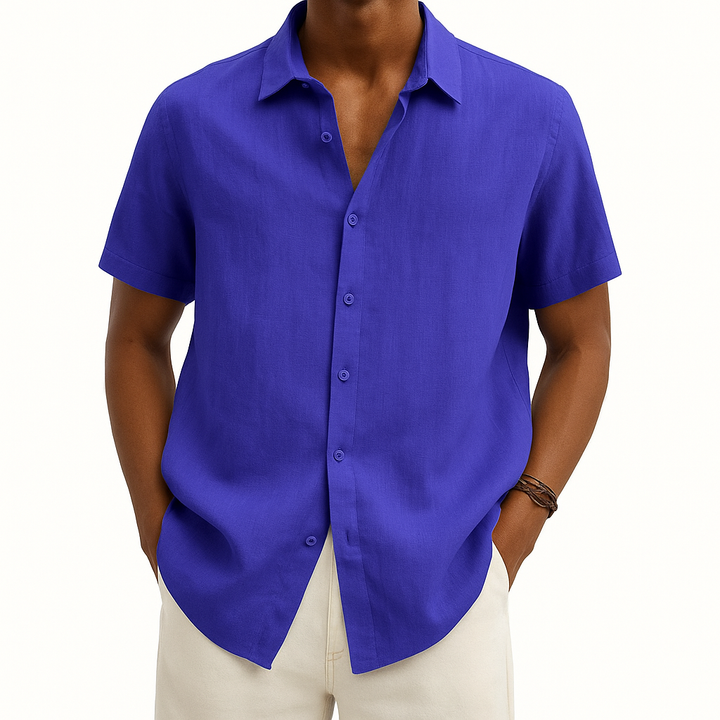 Classic Fit Short-Sleeve Shirt for Men